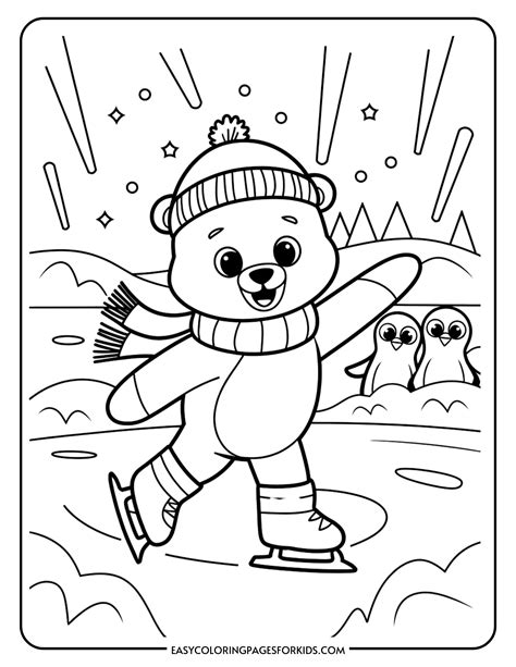 Ice Coloring Pages