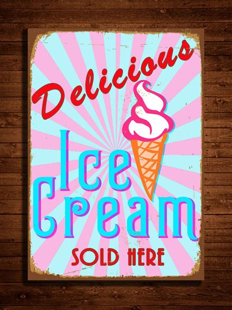 Ice Cream Sign for sale