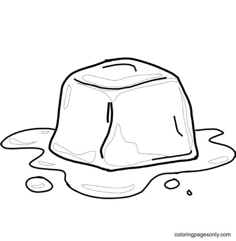 Ice Cube Coloring