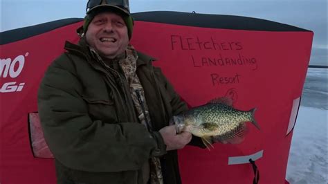 Ice Fishing on Fletchers Pond at Jack