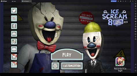 Ice Scream 8: Final Chapter'yı PC'ye indirin GameLoop.