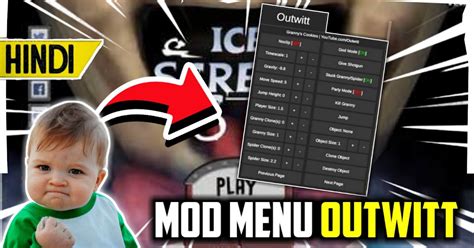 Ice Scream Mod Menu Outwitt Download For Android 2022 Latest Trick
