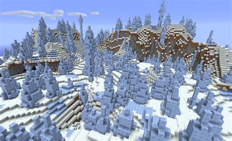 Ice Spikes in Minecraft