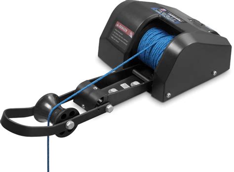 This expertly engineered pontoon anchor winch features an