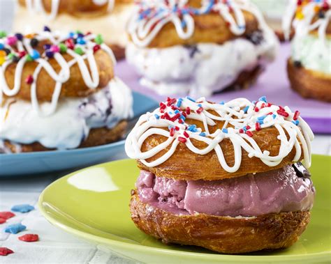 Ice cream donut. Making homemade ice cream is a great way to satisfy your sweet tooth and impress your family and friends. With just a few simple ingredients, you can make delicious ice cream in th... 