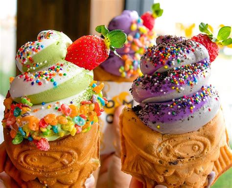 These 12 ice cream trucks, carts, and caterers in San Diego are packed to the brim with ice cream delights! Explore soft serve with classic ingredients, ice cream sandwiches, brand-new flavors, and the coldest nitro ice creams. Find one near you or rent an ice cream truck for your next catered event. MAP LIST.. 