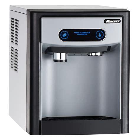 Ice maker and water dispenser. Jul 1, 2021 · INSTANT WATER & ICE:Rapidly makes 5L steaming hot water (≥194℉/90℃) or 4L crisp and ice-cold water (≤46℉/8℃) per hour. Ice maker produces 9 bullets ice cubes in just 7 minutes (depends on room temp.) at up to 27 lb (12 kg) every 24 hours. 