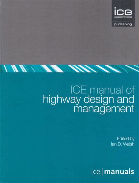Ice manual of highway design and management ice manuals. - Revue technique tracteur renault 651 gratuit.