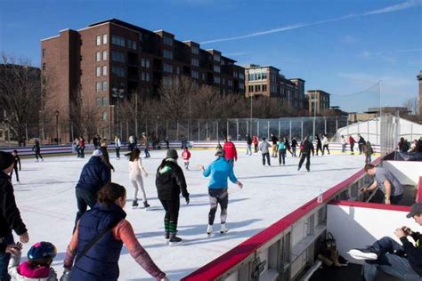 If there is no school, the rink is open from 10 a.m. to 8:30 p.m. Click here to find out if the rink is open. Riverside Crossing Park Ice Rink If you’re out and about in Downtown Dublin, make sure you stop by Riverside Crossing Park for a spin on the all-weather outdoor skating rink. This rink can be enjoyed in temperatures up to 60 degrees .... 