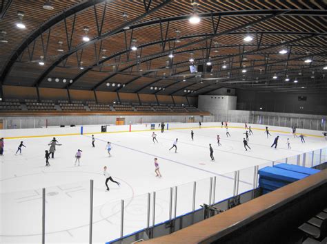Ice skating rink. 