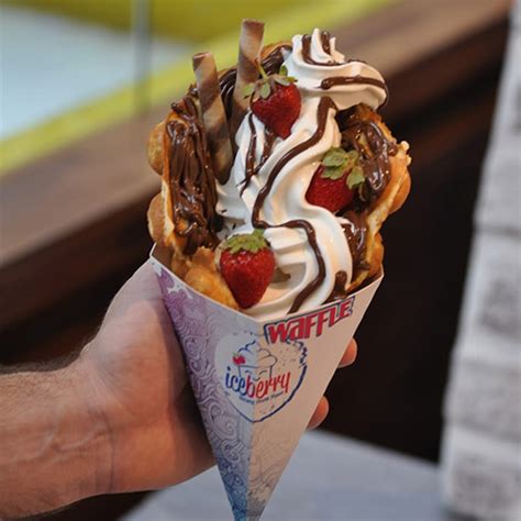 Iceberry Waffle & Frozen & Bubble Tea, Antalya Food Delivery,. 