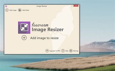 Icecream Image Resizer for Windows