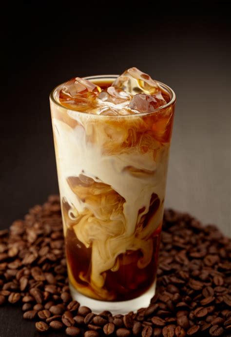 Iced coffee. McCafé® Iced Coffee recipe features Arabica beans, cream & your choice of coffee flavor. Order an Iced Coffee at a McDonald's near you or with McDelivery®! 
