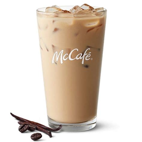 Iced coffee mcdonalds. Beverage sizes may vary in your market. McDonald’s USA does not certify or claim any of its US menu items as Halal, Kosher or meeting any other religious requirements. We do not promote any of our US menu items as vegetarian, vegan or gluten-free. This information is correct as of January 2022, unless stated otherwise. Coffee Decaf (Large) 