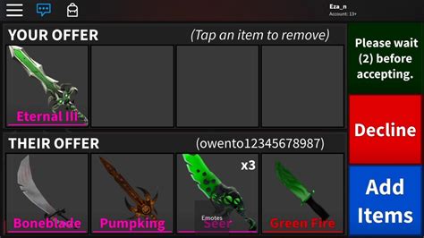 Ice Dragon is a godly knife that was originally obtainable by purc