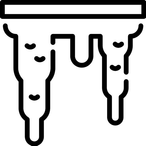 Icicle Vector SVG Icon - SVG Repo