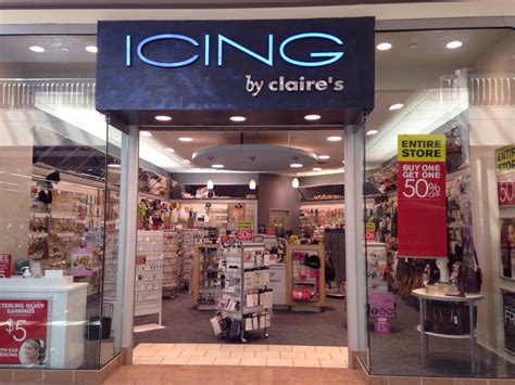 Icing by claire's. Icing by Claire's in Bloomington, reviews by real people. Yelp is a fun and easy way to find, ... claires.com. Phone number (309) 663-8523. Get Directions. Eastland Shopping Ce Bloomington, IL 61701. About. About Yelp; Careers; Press; Investor Relations; Trust & Safety; Content Guidelines; 