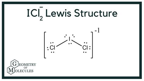 Icl2 lewis structure. Steps for drawing the Lewis dot structure of IO 2 –. 1. Count the total valence electrons present in IO 2 –. The two distinct elements present in IO 2 – are iodine and oxygen. 