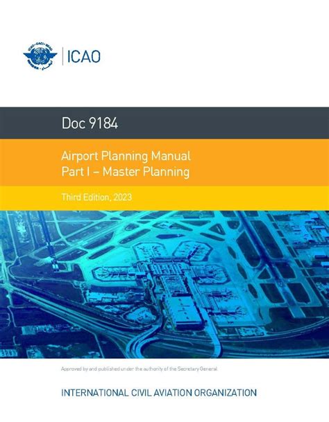 Ico doc 9184 airport planning manual. - Die hohe schule des leichten menüs..