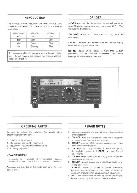 Icom ic 707 service repair manual. - Researching real world problems a guide to methods of inquiry.