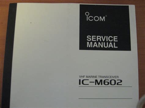 Icom ic m602 service handbuch anleitung. - Philips brilliance ct 16 service manual.