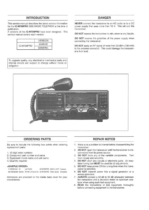 Icom ic m700pro service repair manual download. - Samsung r440 service manual repair guide.