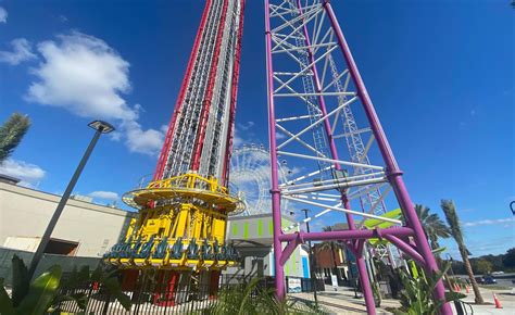 At 430 feet, Orlando Free Fall will be the world’s tallest free-standing drop tower when it opens. The attraction will offer views of International Drive as well as thrills. After reaching the .... 