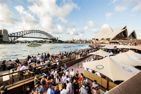 Iconic Sydney Bar with Harbour Views Opera Bar. 