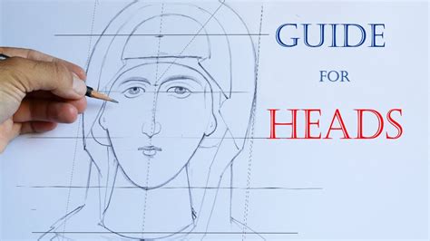 Iconography Drawing How to Draw a Head Correctly