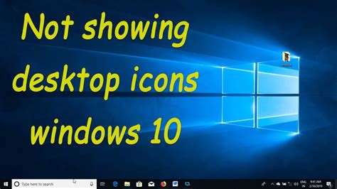 Icons Not Showing Windows 10 Hide Windows 10 Desktop Icons