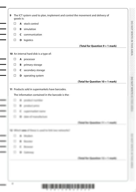 Ict Papers Past Edexcel Gcse