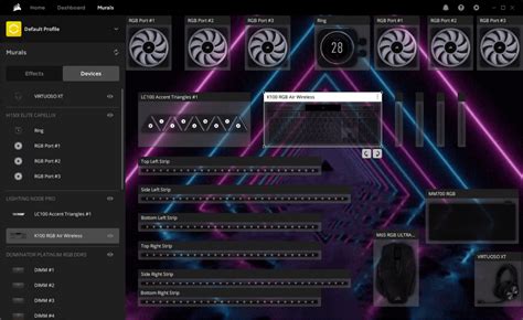 Corsair iCue Profiles List. Alliance. Effects: Gradient Lighting Link Solid Static Color Type Lighting Wave Colors: Blue Gold Software: iCue 4 Download. Apex ...