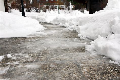 Icy Walkway