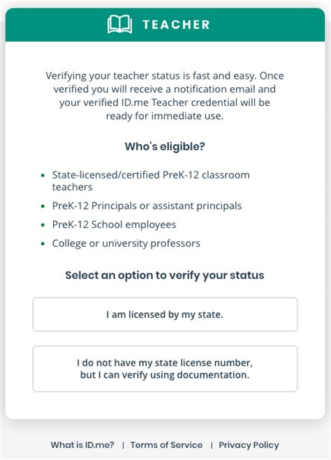 Id me teacher verification reddit.  What are the changes my verification request gets thro...