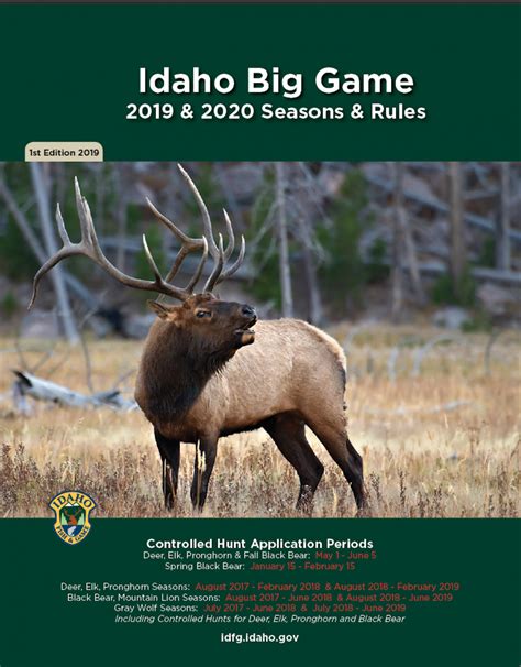 Idaho Big Game Drawing