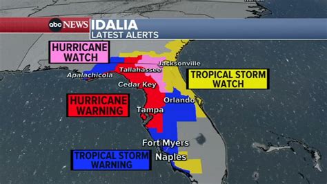 Idalia now a hurricane, with dangerous storm surges forecast for Florida's Gulf Coast