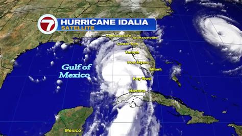 Idalia strengthens over warm Gulf of Mexico waters as it steams toward Florida