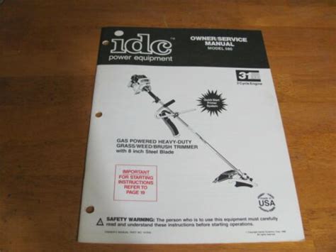 Idc 580 supreme string trimmer manual. - Manuale di installazione e uso modello ac 78.