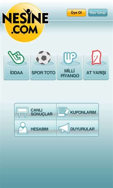 Iddaa programı nesine canlı sonuçlar