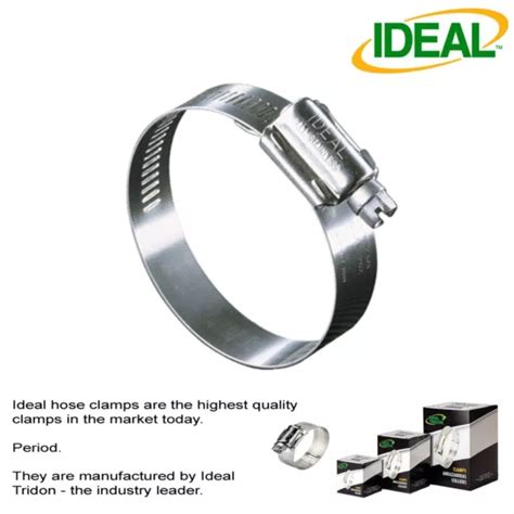 Ideal Tridon 5212 Hose Clamps Box of 10 1/2 - eBay