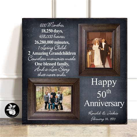 Ideas For 50th Wedding Anniversary Gifts For Parents