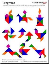 Ideas Tangrams Program Resources Printable Resources