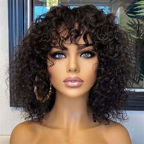 Idefine wig. Glueless Shoulder Length Loose Deep Wave Highlight Lace Front Wig Human Hair. $145.99 $197.35. Short Pixie Cut Bob Wigs Layered Human Hair Lace Front Wig for Black Women. $135.99 $190.54. Glueless Ombre Chestnut Brown Wavy Layered Curtain Bangs Lace Front Wig 100% Human Hair. $149.99 $207.98. 