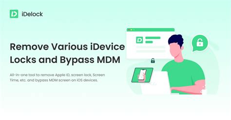 Idelock download. WooTechy iDelock is an all-in-one tool to unlock various iDevice locks, such as Apple ID, screen passcode, Screen Time passcode and MDM. It is compatible with all iPhone/iPad/iPod models and iOS/iPadOS versions, and offers 30-day money back guarantee. 