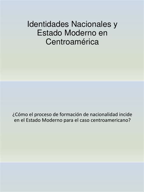 Identidades nacionales y estado moderno en centroamérica. - Mcculloch chainsaw repair manual mac 10 10.
