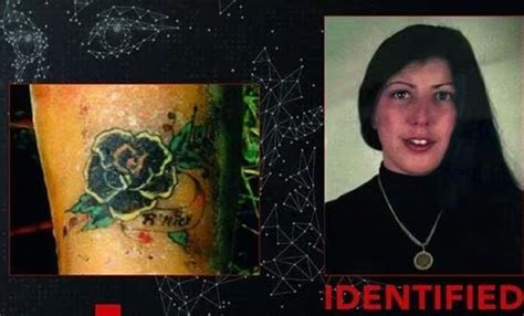 Identifican por un tatuaje a mujer asesinada hace décadas