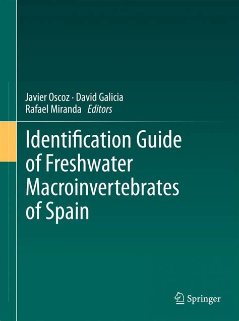 Identification guide of freshwater macroinvertebrates of spain. - Guide des complements alimentaires pour sportifs.