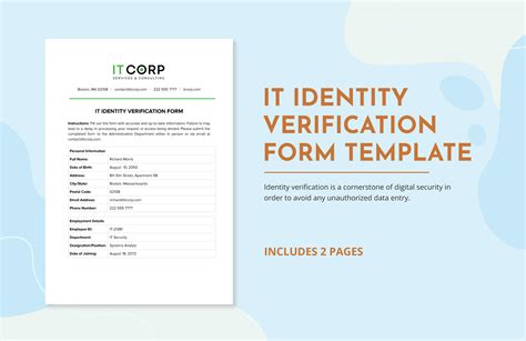 Identify Verification Form Typeform Template