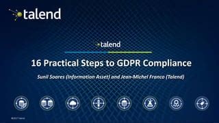 Identifying Critical Data for GDPR Compliance Talend