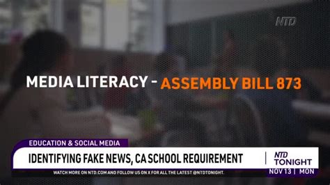 Identifying fake news will now be a school requirement in California